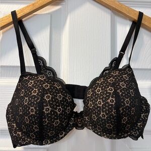 Aerie NWOT Black Lace Bra size 34C